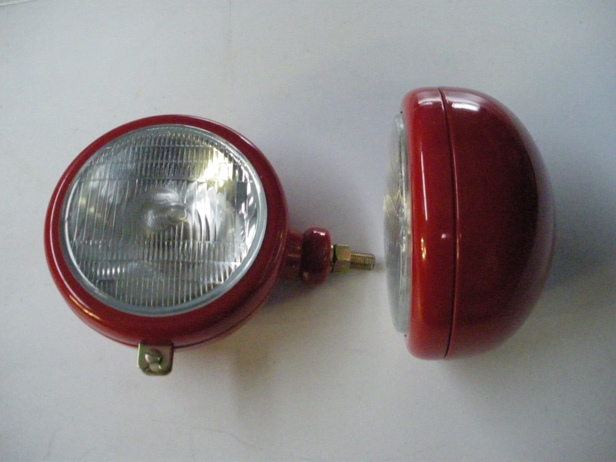 Koplamp Engels model Rood Links