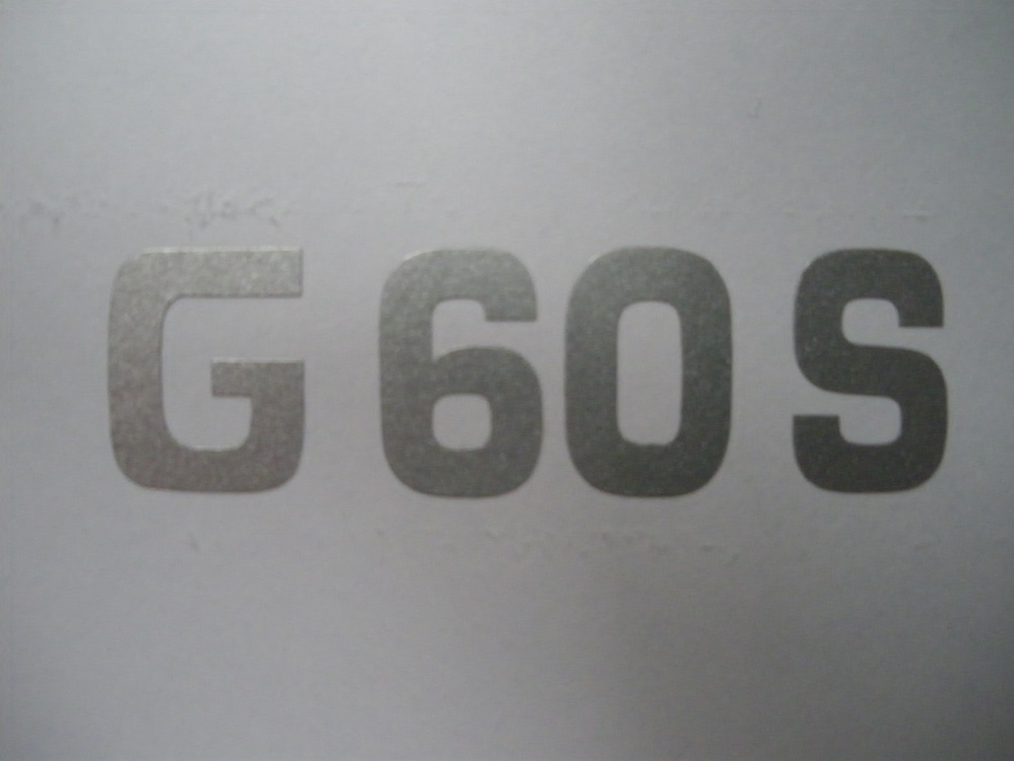 Güldner G60S sticker