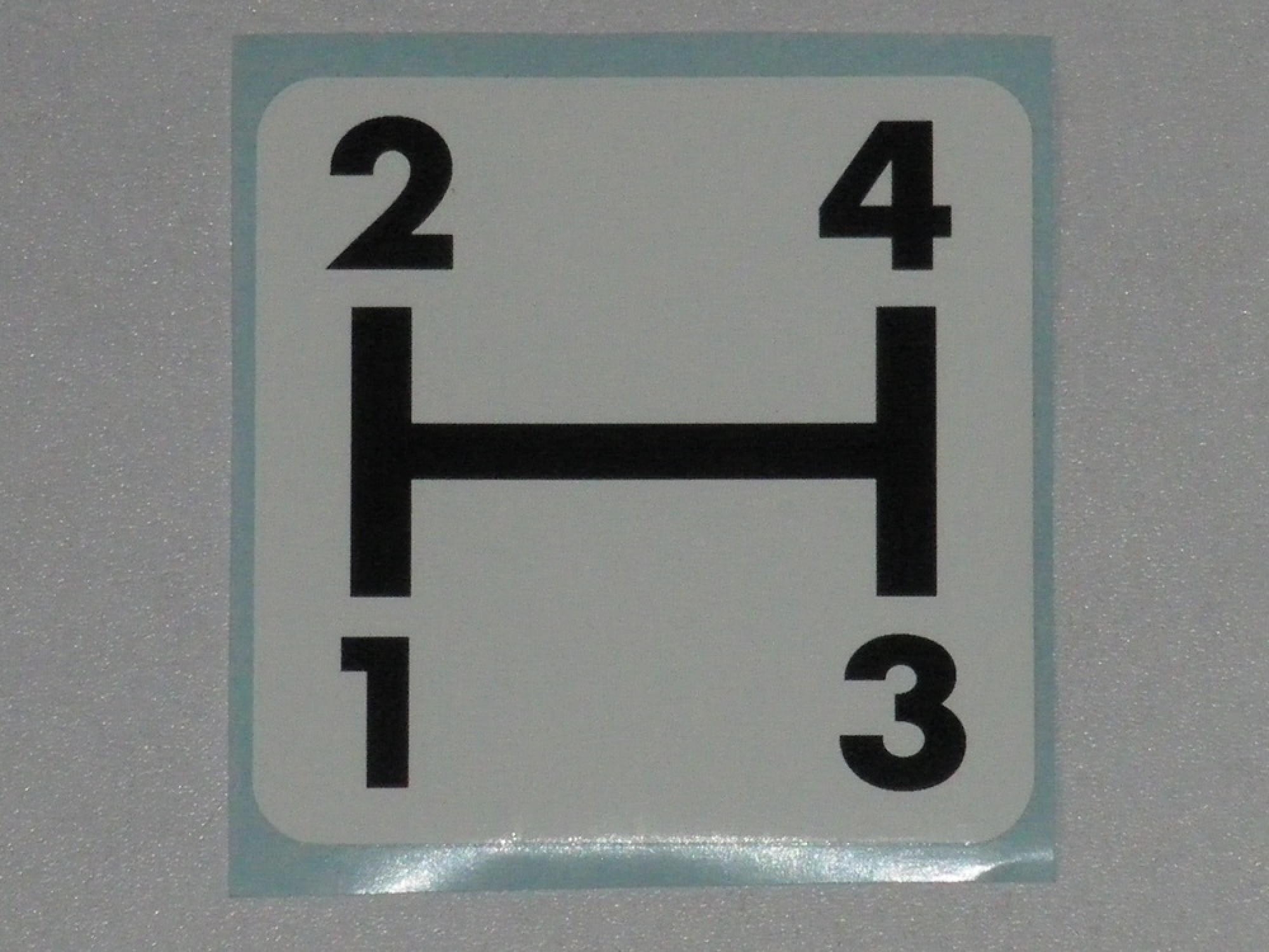 Schakelschema 2-1-4-3 wit