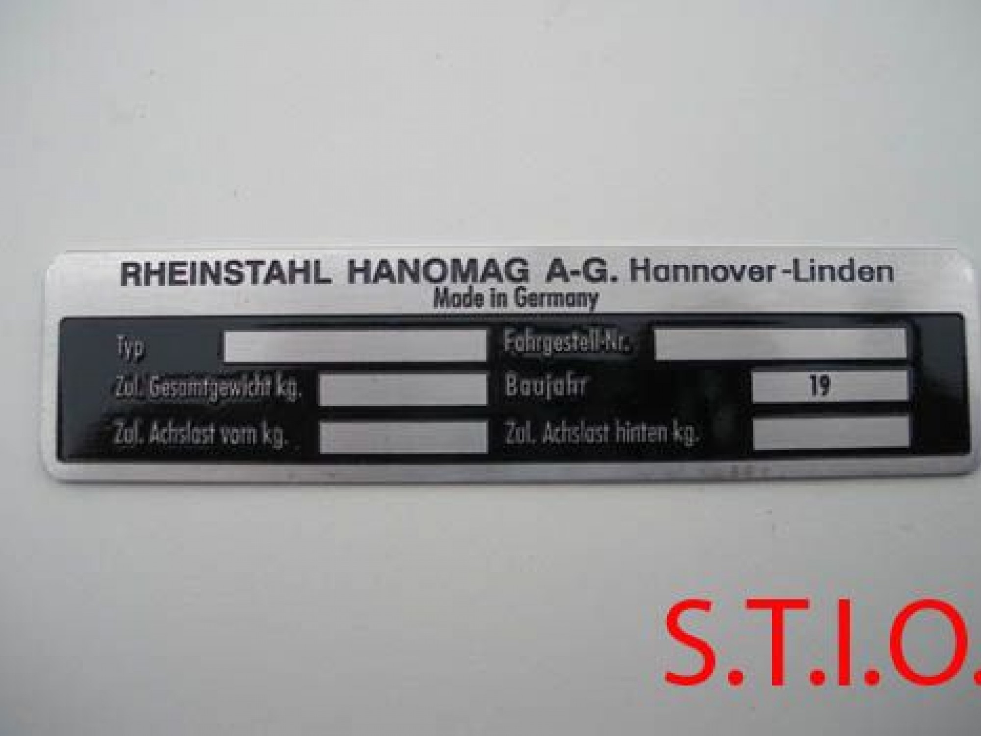 Hanomag 147x38mm