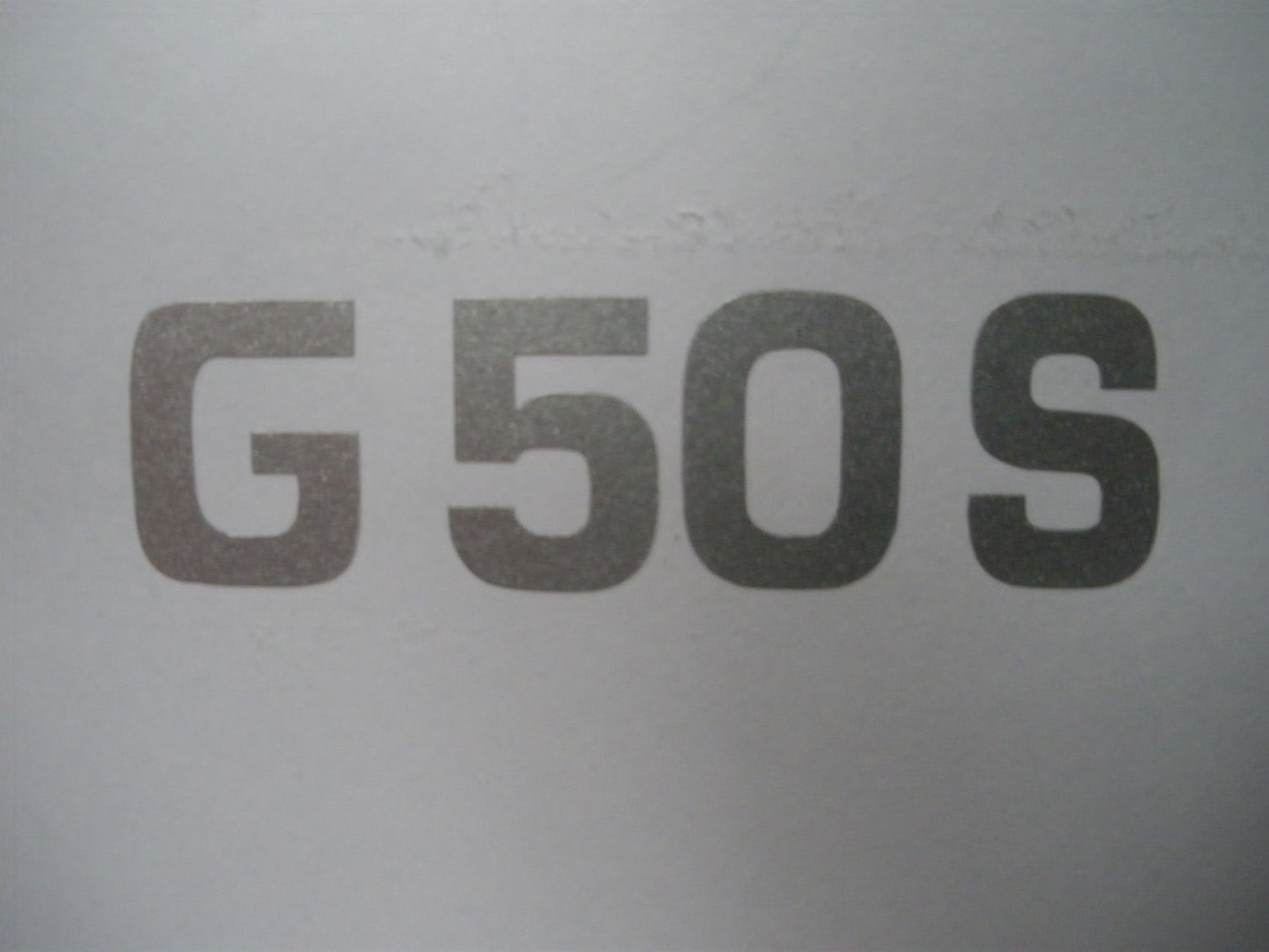 Güldner G50S sticker