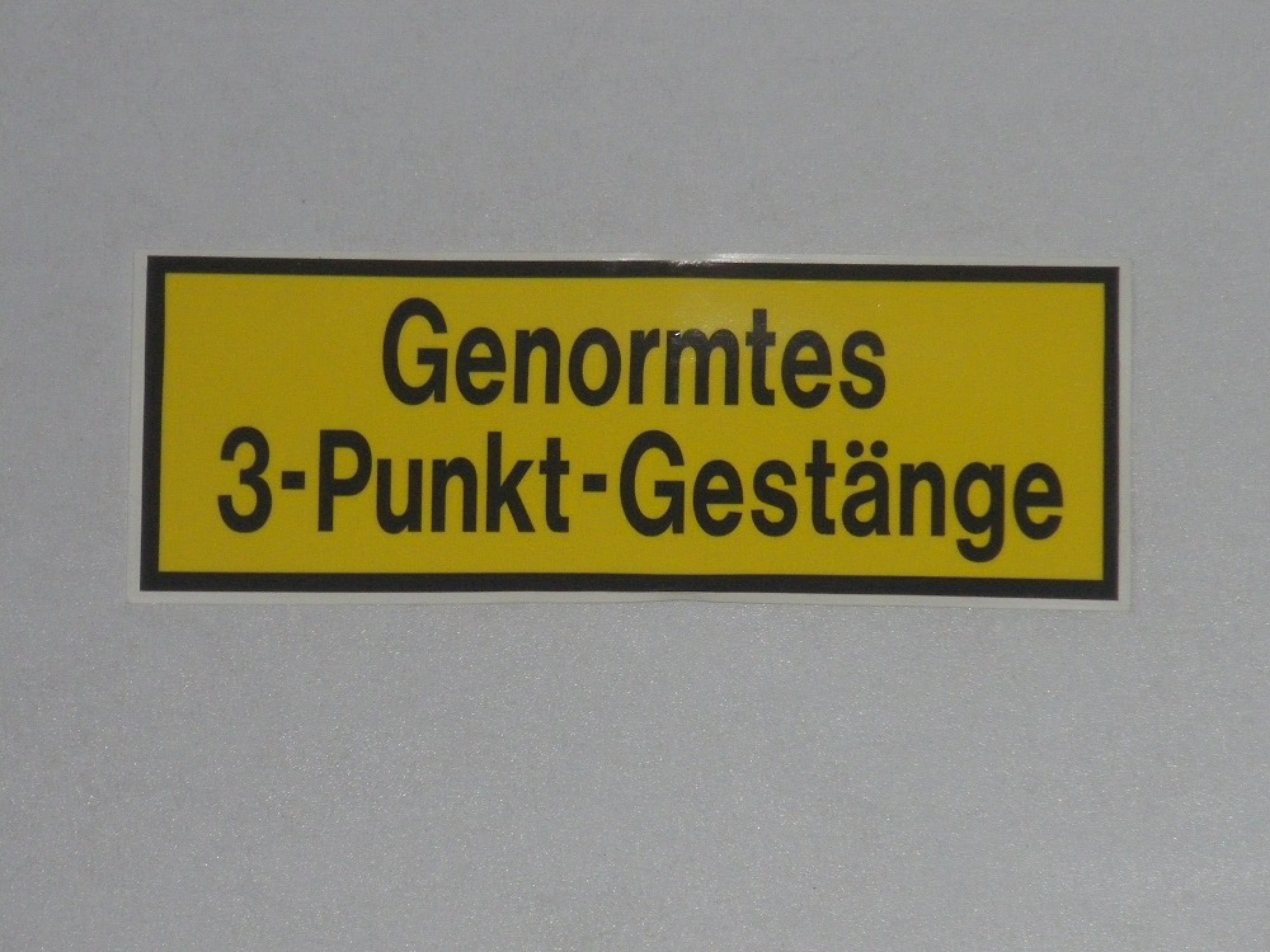 3Punkt gestange genormtes