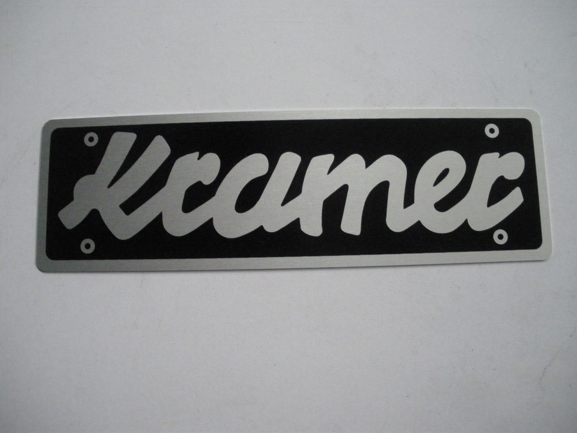 Kramer 170x52mm embleem