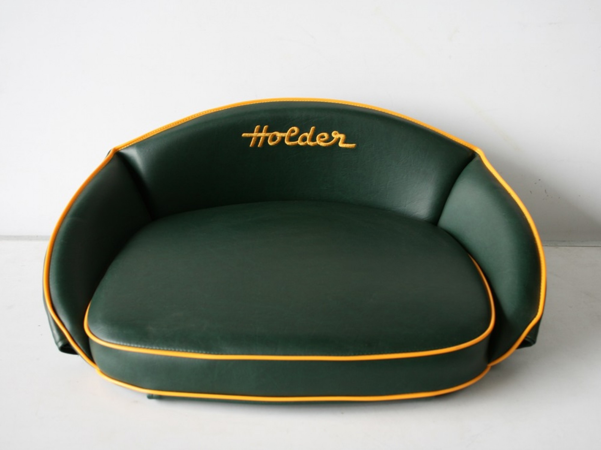 Kussen Holder groen/geel