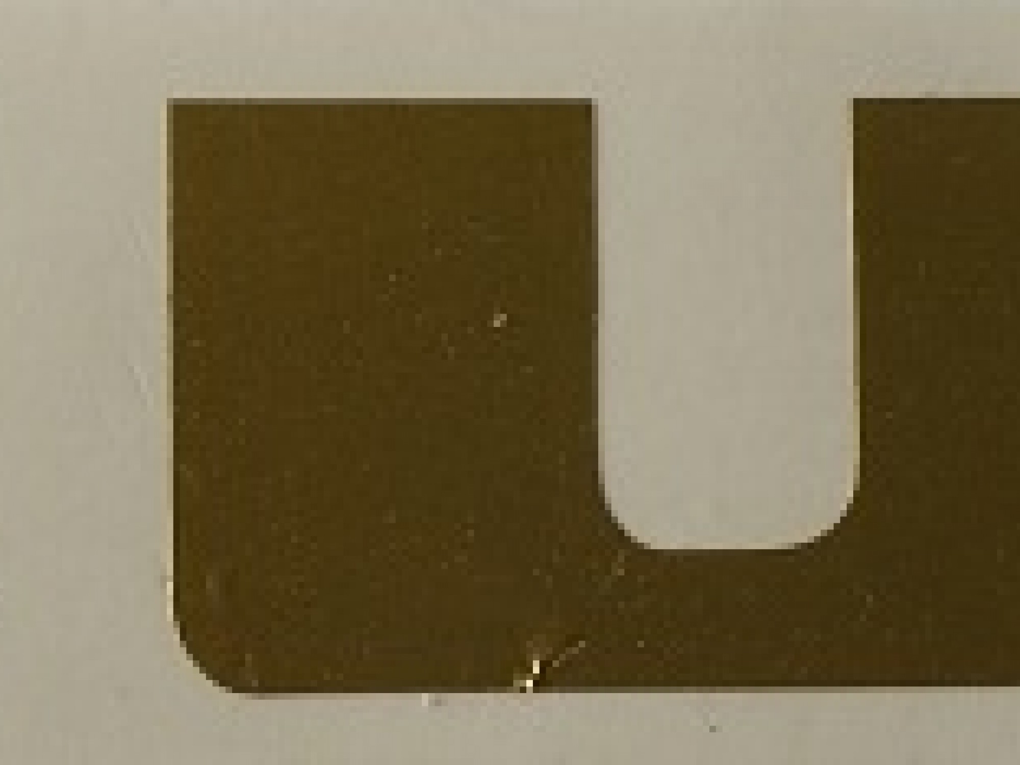 Deutz sticker goud