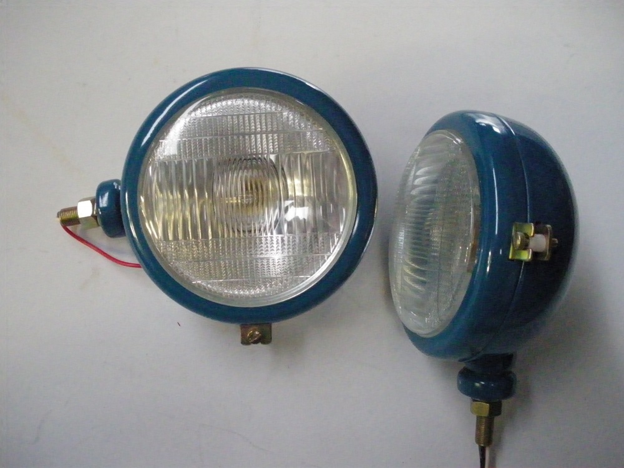 Koplamp Engels model Blauw Rechts