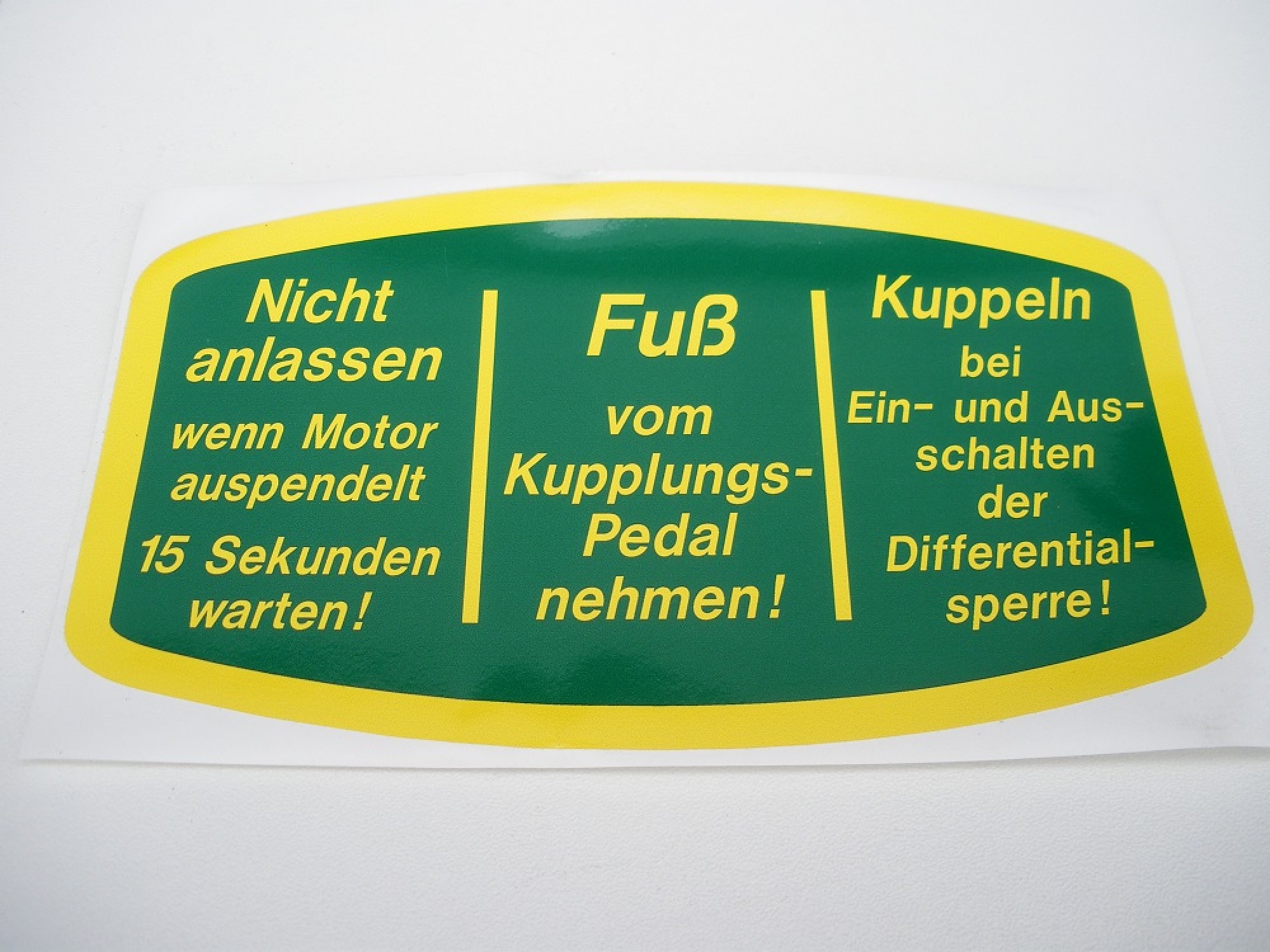 S-Fuss vom kupplung