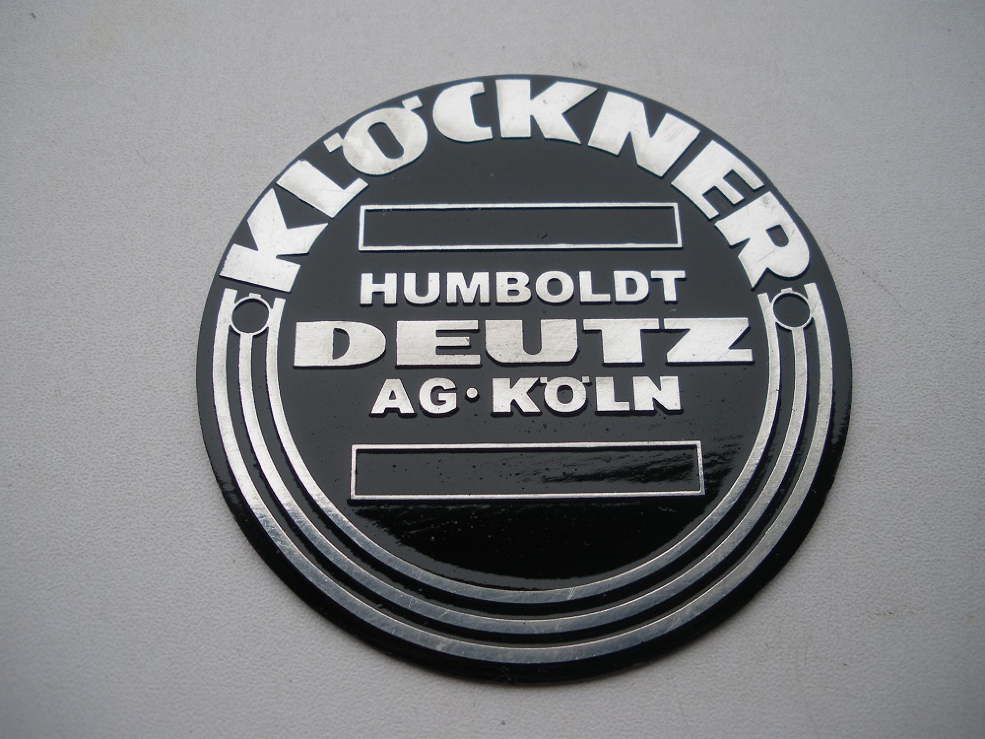 Deutz Klockner zwart