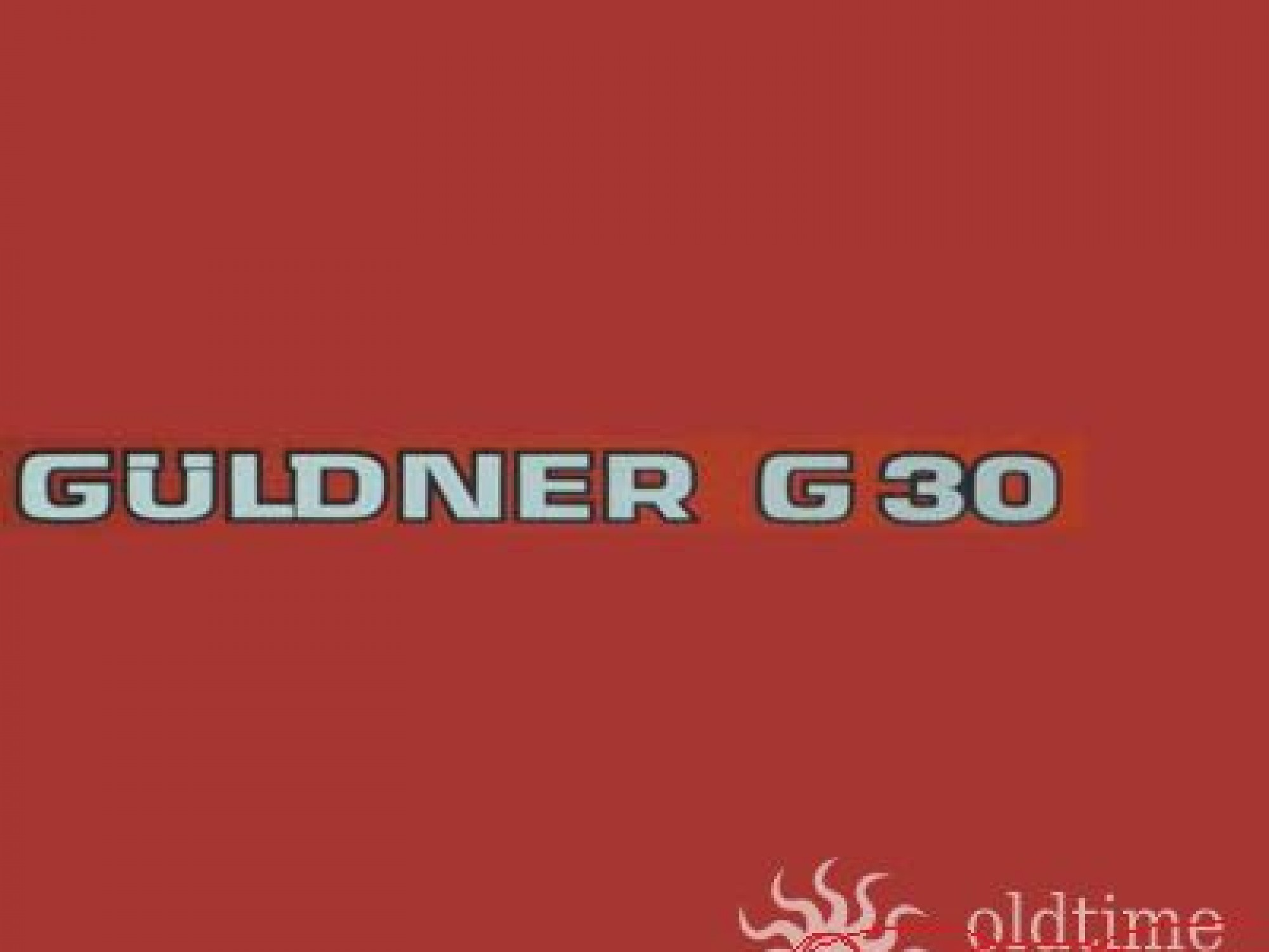 Güldner G30 sticker