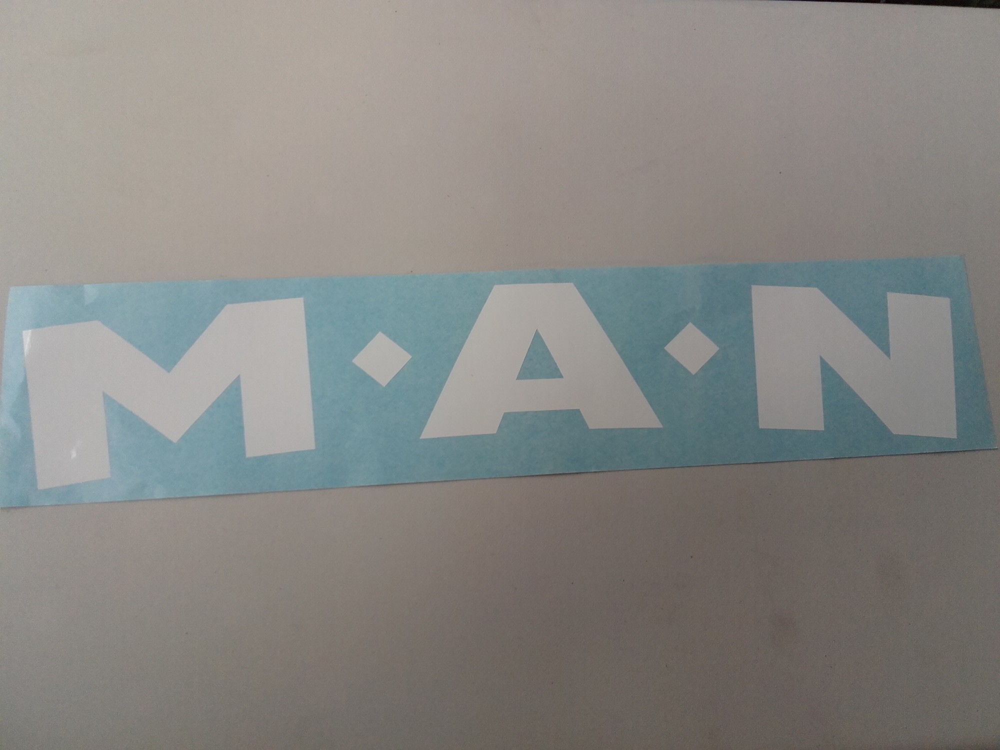 MAN sticker