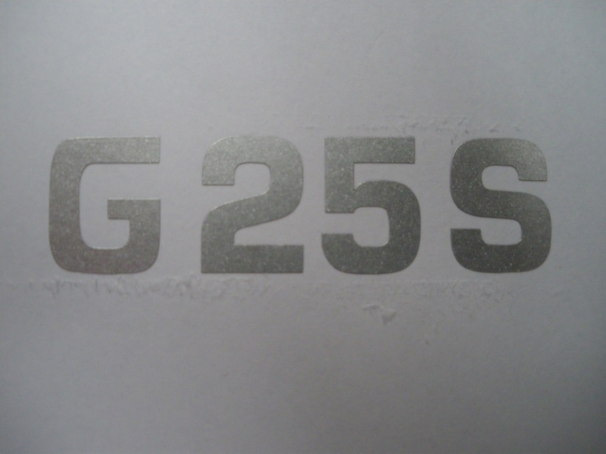 Güldner G25S sticker