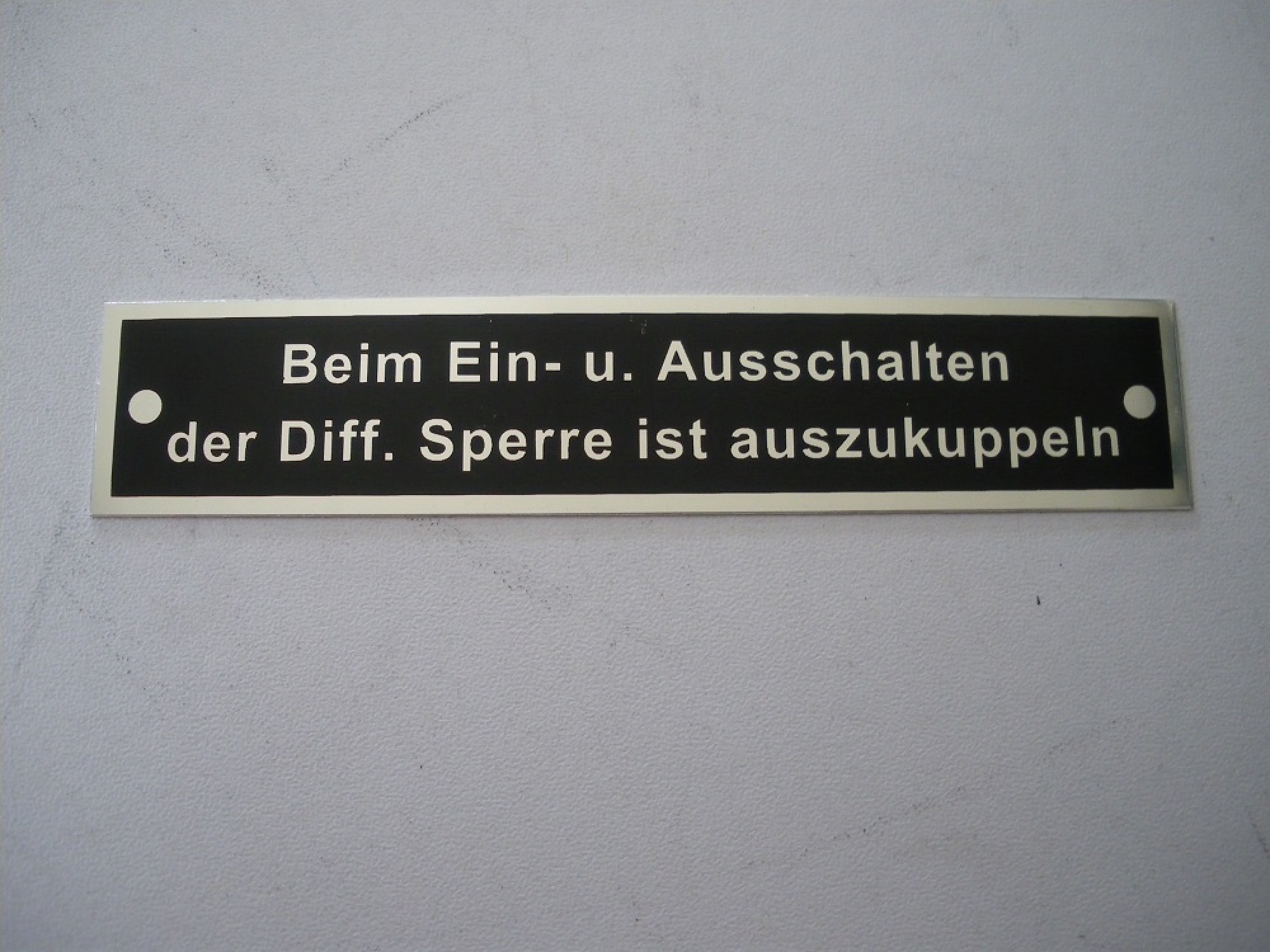 Auszukuppeln 110x23mm